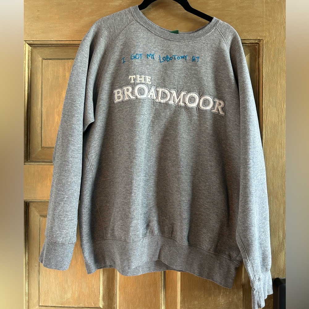 Funny‎ embroidered sweatshirt